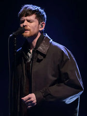James Blake The Tonight Show 2026 Brown Jacket
