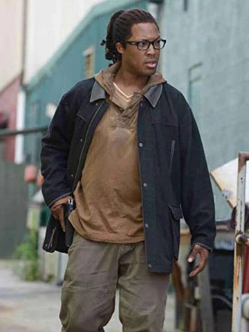 The Walking Dead Corey Hawkins Jacket | Black Jacket