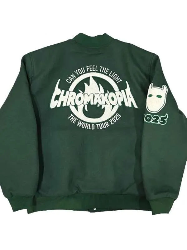 Chromakopia Tour 2025 Varsity Jacket
