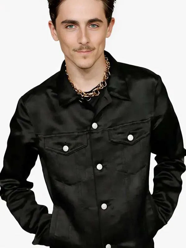 Timothee Chalamet Oscars Dinner 2026 Black Jacket