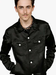 Timothee Chalamet Oscars Dinner 2026 Black Jacket
