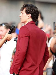 Spider-Man Brand New Day Press Tour 2026 Tom Holland Blazer