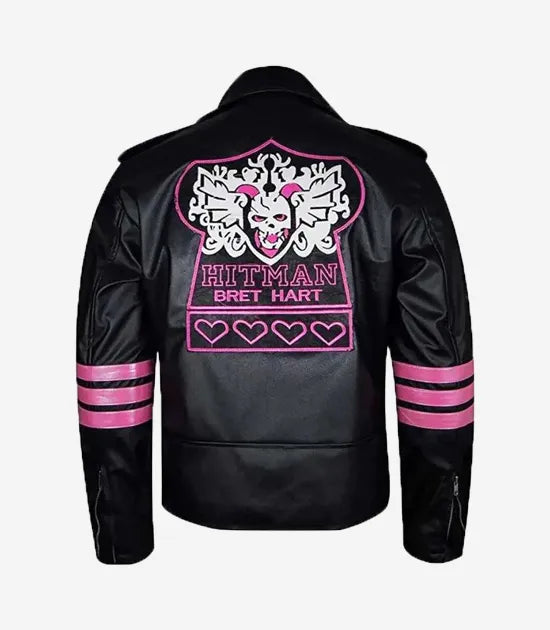 Hitman Bret Hart Skull Halloween Jacket