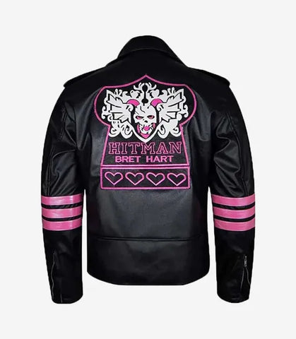 Hitman Bret Hart Skull Halloween Jacket