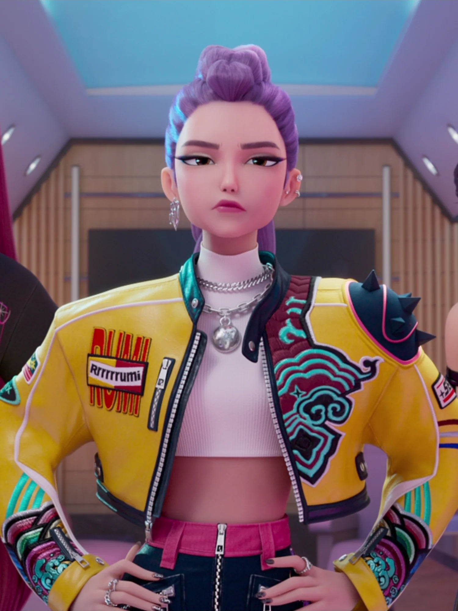 KPop Demon Hunters Rumi's Yellow Jacket