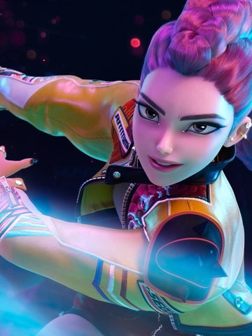 KPop Demon Hunters Rumi's Yellow Jacket