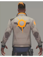 Valorant Phoenix Fiery Leather Jacket