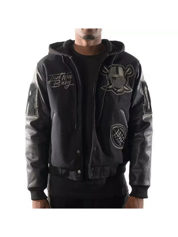 Vintage 1960 Las Vegas Raiders Hooded Varsity Jacket