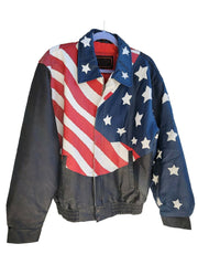 American Flag Eagle Bomber Jacket