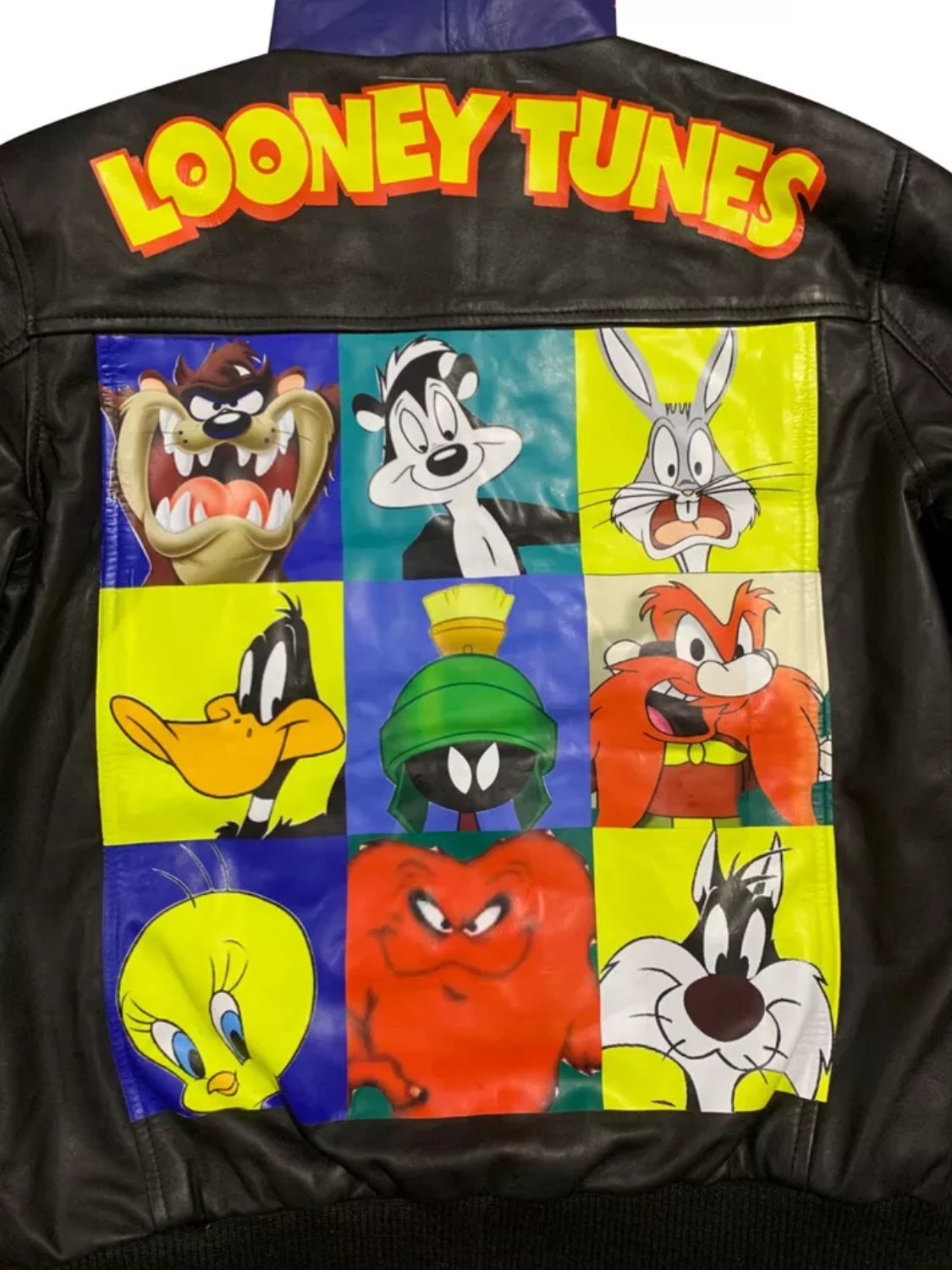 Vintage Anime Inspired Looney Tunes Bomber Jacket