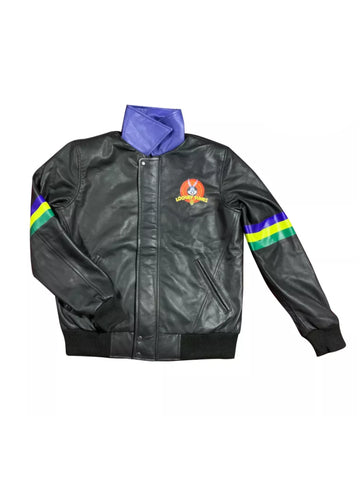 Vintage Anime Inspired Looney Tunes Bomber Jacket