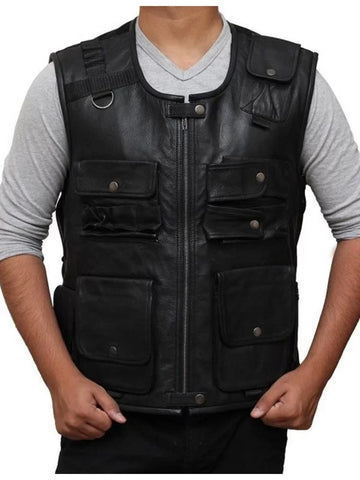 WWE ROMAN REIGNS TACTICAL BLACK VEST