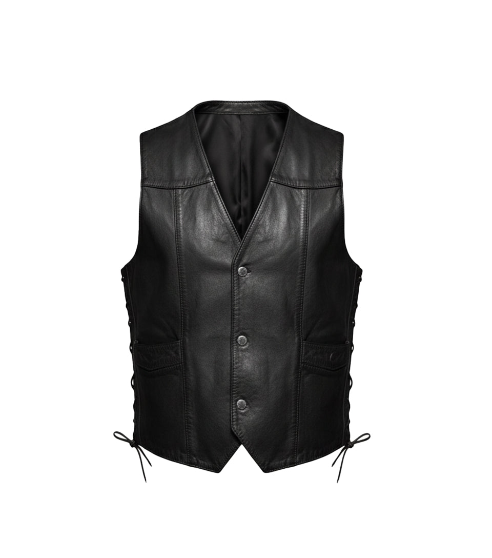 The Walking Dead Inspired Leather Angel Wings Vest