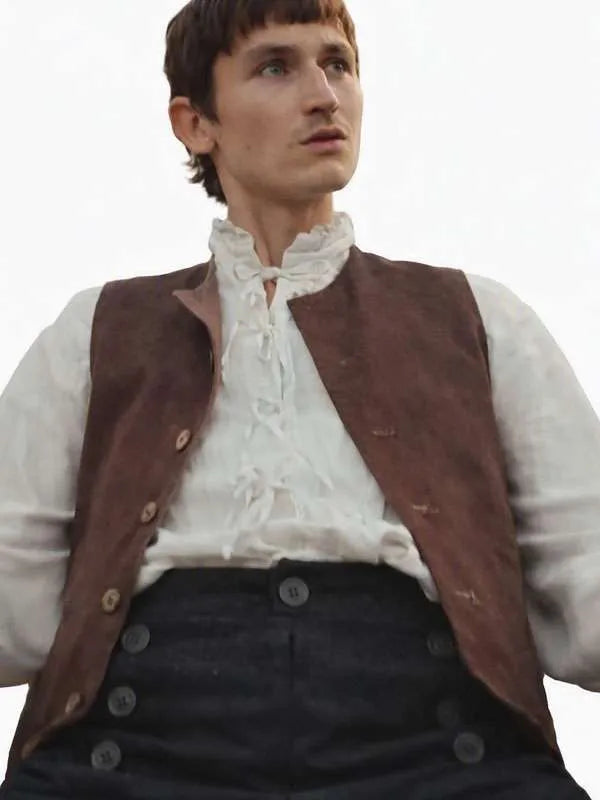 Wicker 2026 Nabhaan Rizwan Brown Vest
