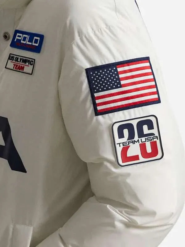 Team USA Olympic 2026 Down Puffer Jacket
