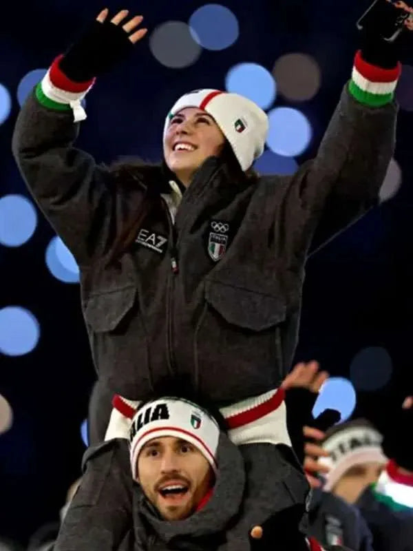 Winter Olympics 2026 Team Italy EA7 Jacket

