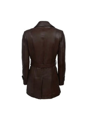 Women's Genuine Leather Sheepskin Coat