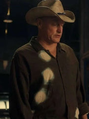 Brothers 2026 Woody Harrelson Brown Shirt
