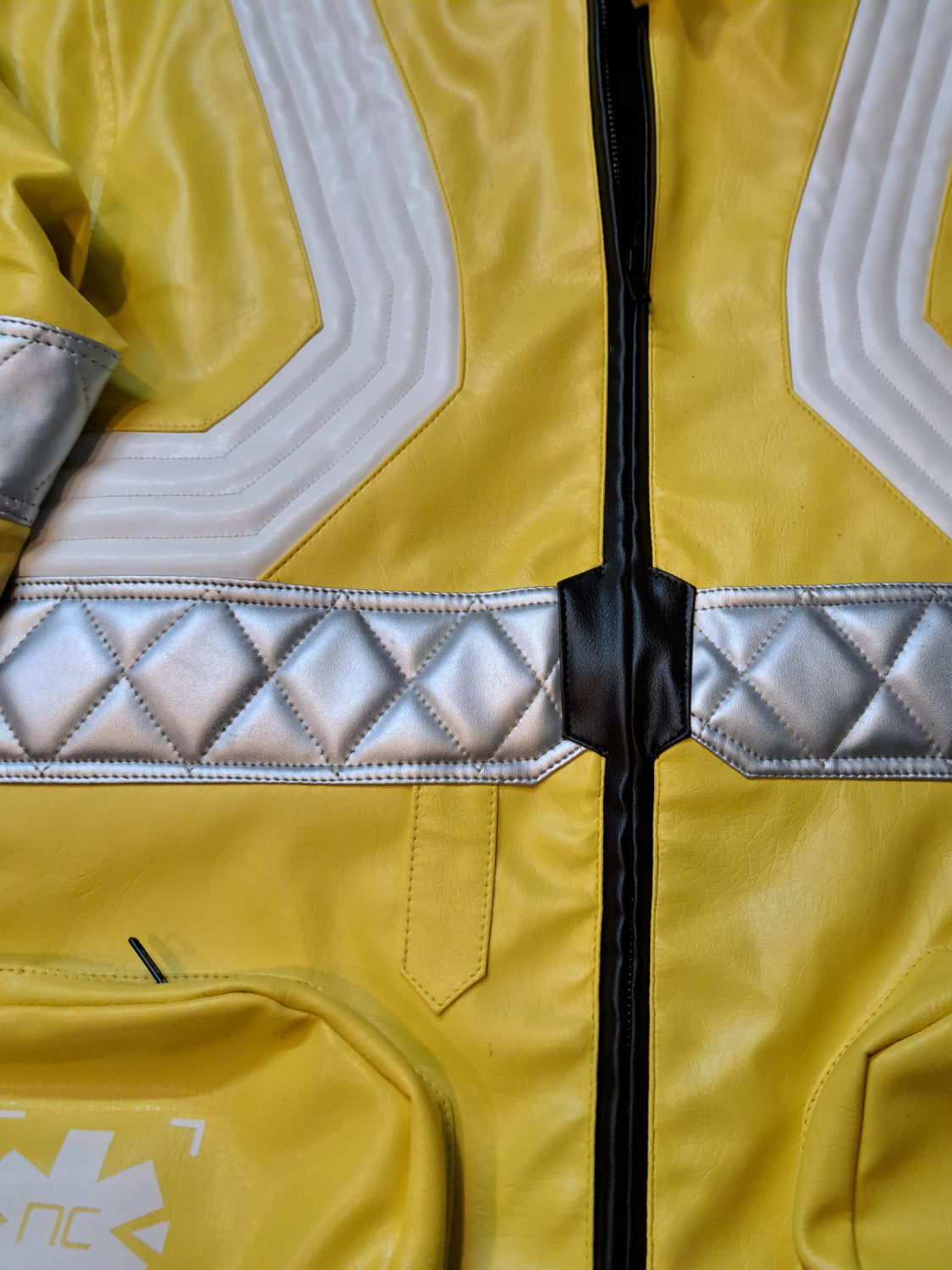 Yellow Cyberpunk 2077 LED Collar David Martinez Jacket