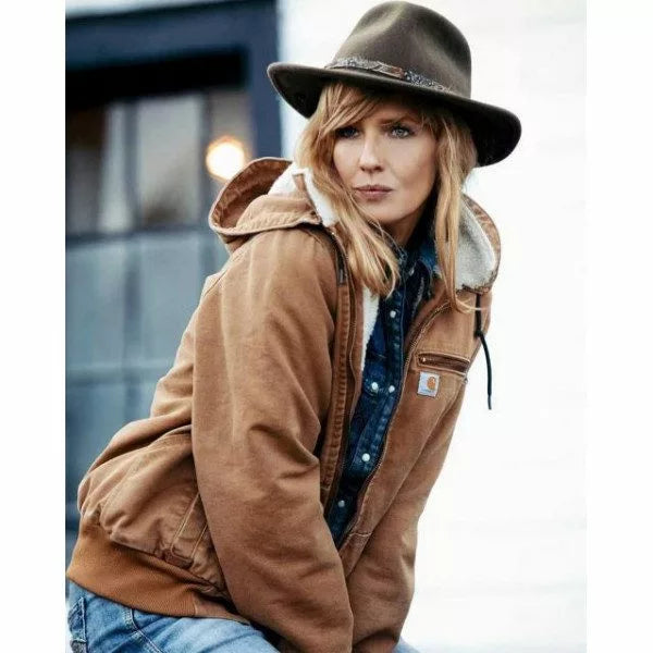Yellowstone Season 5 Beth Dutton Bomber Jacket