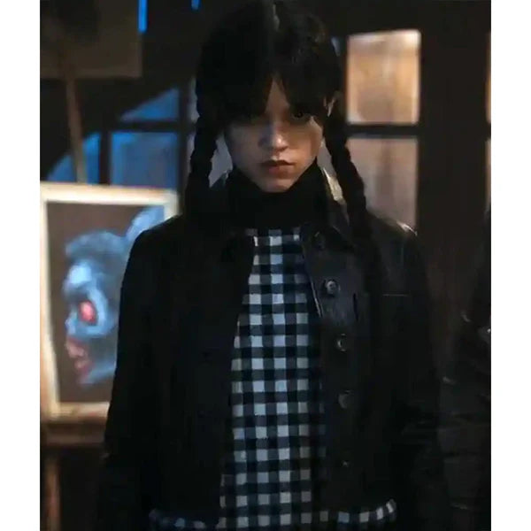 Wednesday Addams Black Jacket