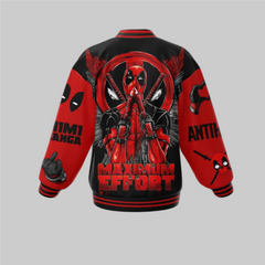 Deadpool Maximum Effort Halloween Jacket