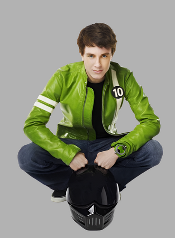 Ben 10 Anime Leather Jacket