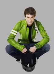 Ben 10 Anime Leather Jacket