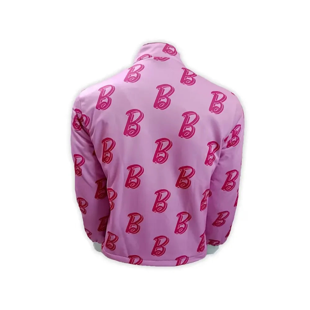 Barbie Motorcycle Light Weight Fleece Jacket