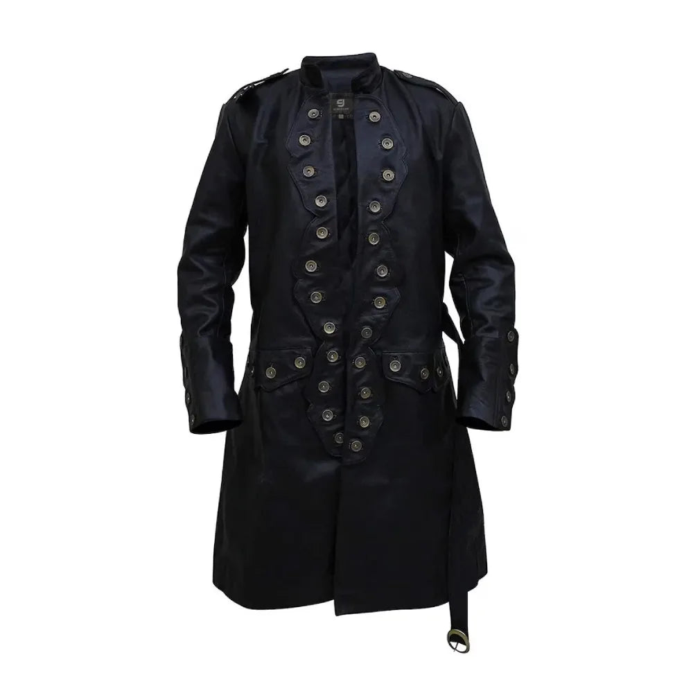 Will Turner Pirates Of The Caribbean Leather Trench Coat