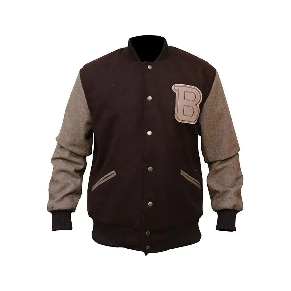 Hotline Miami Flight Letterman Payday 2 Brown Appealing Varsity Jacket