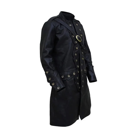 Will Turner Pirates Of The Caribbean Leather Trench Coat