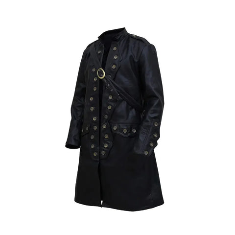 Will Turner Pirates Of The Caribbean Leather Trench Coat