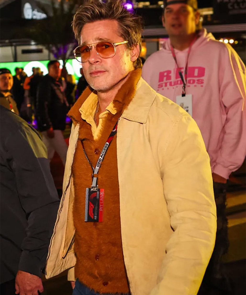 Brad Pitt F1 Movie Event Cotton Jacket
