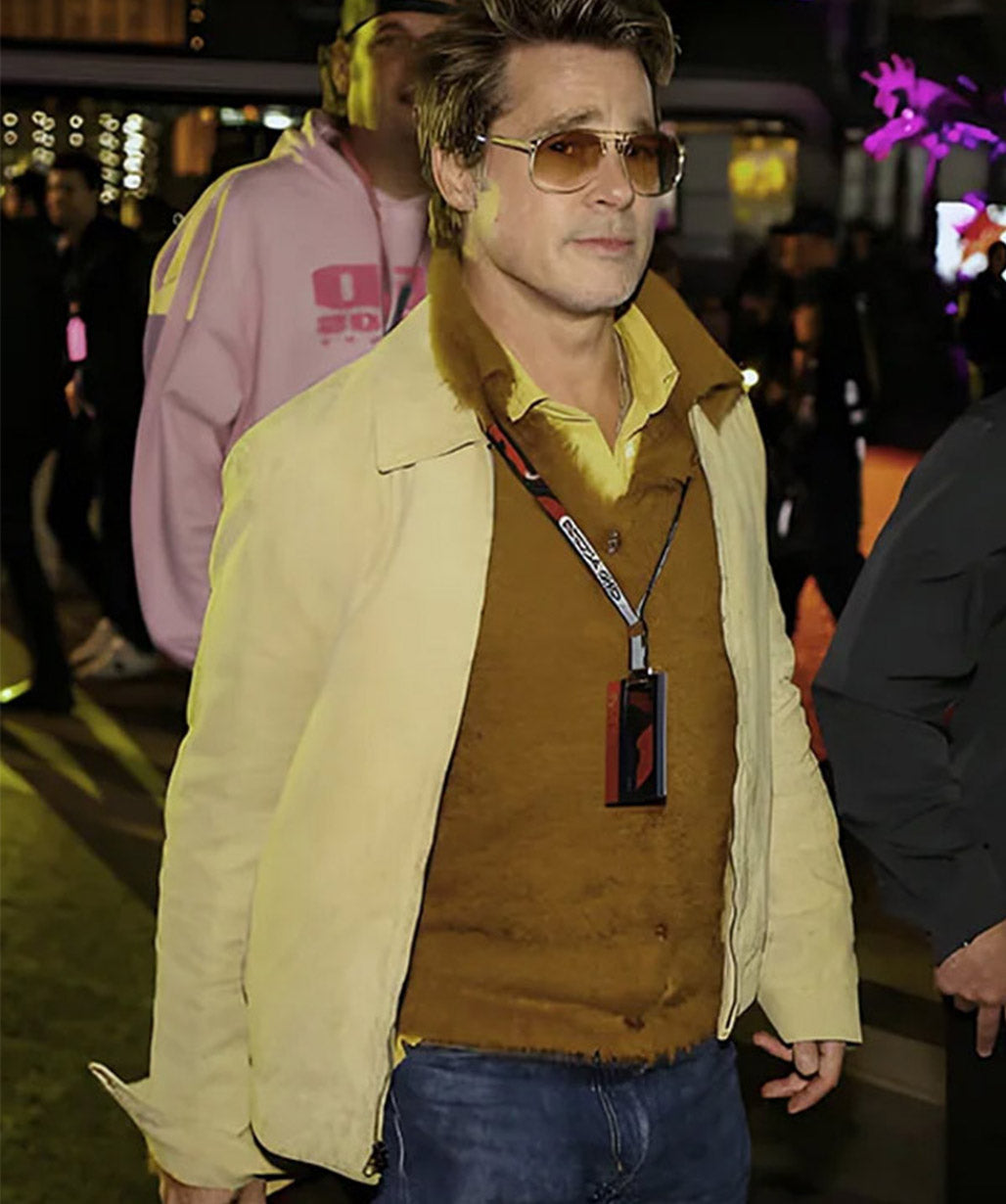 Brad Pitt F1 Movie Event Cotton Jacket