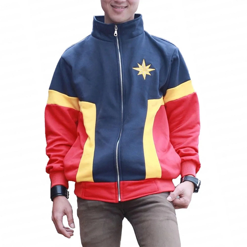 Captain Marvel Brie Larson Theater Jacket Rated 4.33 out of 5 based on 3customer ratings