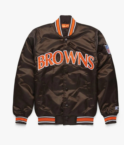 Starter NFL Browns Satin Jacket