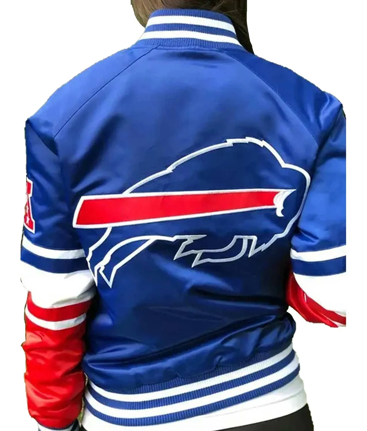 NFL Buffalo Bills Red and Royal Blue Jacket