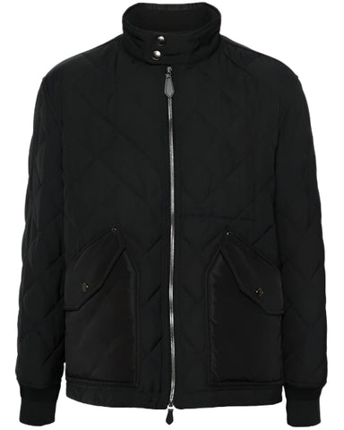 
Burberry Men's Black Harrington Jacket