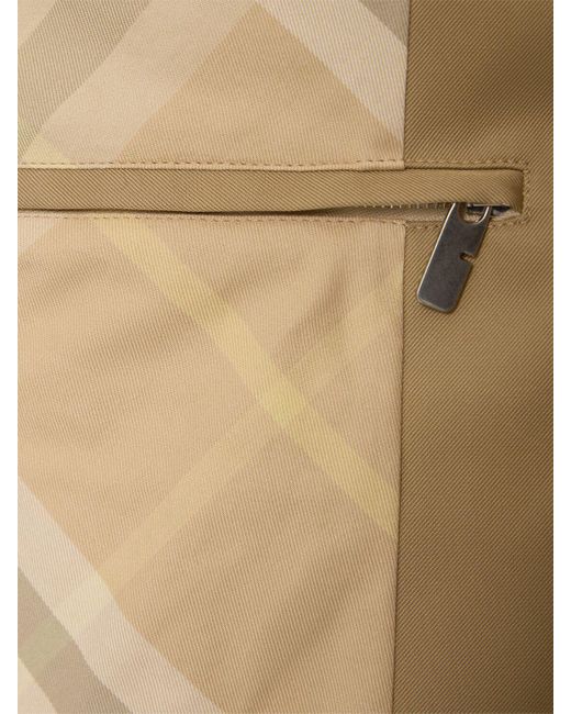 Burberry Men's Brown Tech Blend Zip-up Jacket