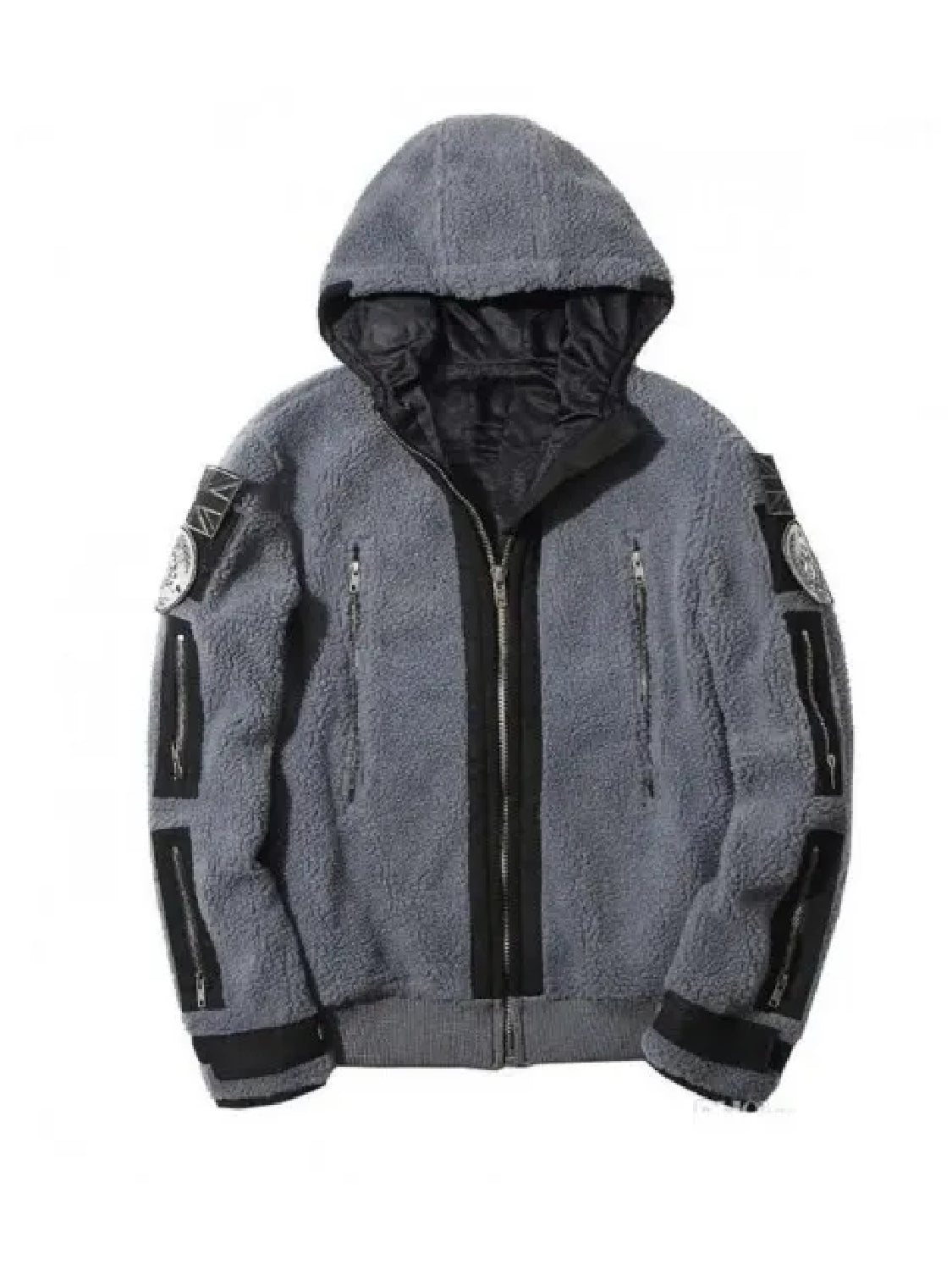 call of duty ghost sherpa hooded jacket