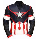 Steve Rogers Captain America Civil War Age Of Ultron Real Leather Jacket