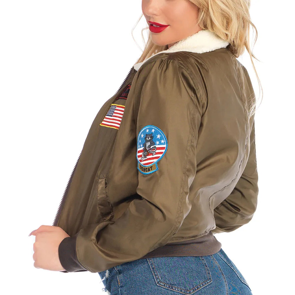 Top Gun Philadelphia Eagles Cheerleaders Jacket