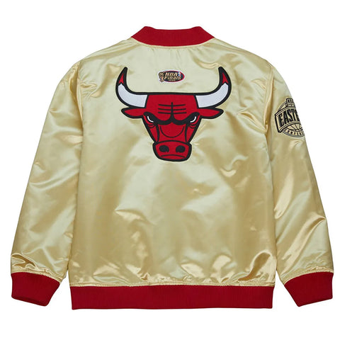 Chicago Bulls Team OG 2.0 Gold Satin Jacket