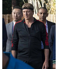 Cobra Kai Johnny Lawrence Season 5 Black Track Jacket