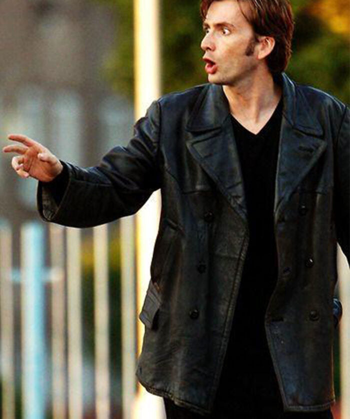 David Tennant Doctor Who Leather Coat