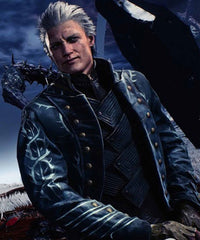 Devil May Cry 5 Vergil Trench Leather Coat