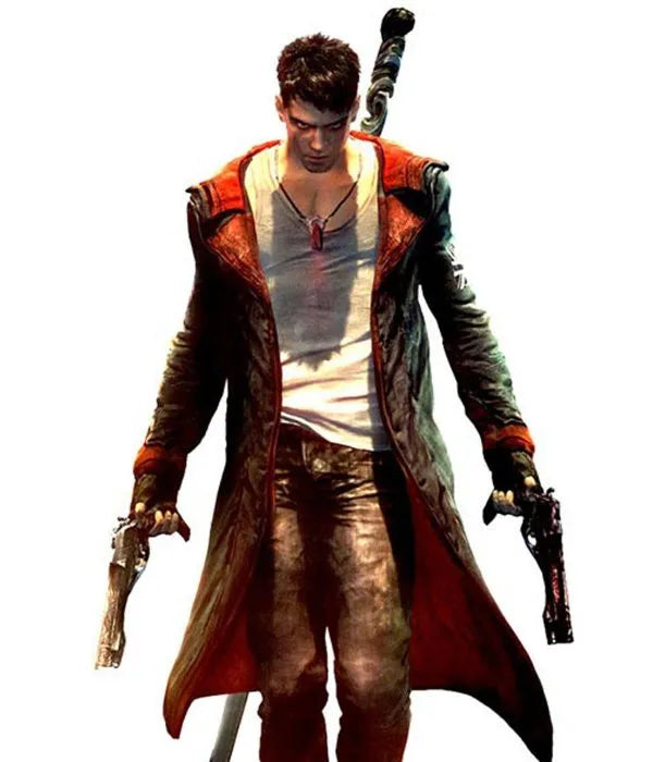 DMC Dante Leather Hooded Coat