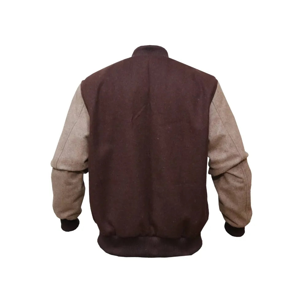 Hotline Miami Flight Letterman Payday 2 Brown Appealing Varsity Jacket