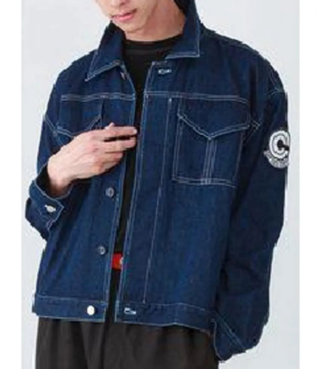 Future Trunks Dragon Ball Denim Jacket